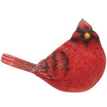 Load image into Gallery viewer, Resin Sparkle Cardinal Figure
