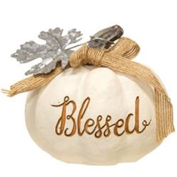 Resin Fall Blessed Pumpkin