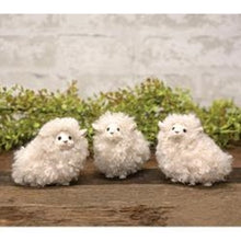 Load image into Gallery viewer, MINI HANDCRAFTED FUZZY SHEEP SET OF 3
