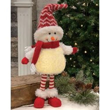 Load image into Gallery viewer, Light Up Standing Waving Snowman
