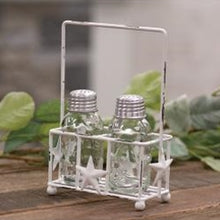 Load image into Gallery viewer, Star Salt and Pepper Caddy W/ Shakers
