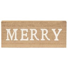 Load image into Gallery viewer, Merry Christmas Cardinal Block Stackers Set of 3
