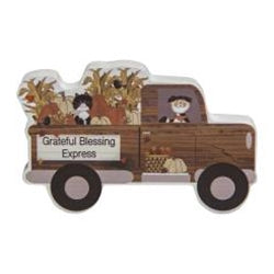 Grateful Blessing Express Chunky Wood Truck Sitter