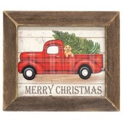 Christmas Ride Framed Print, 8