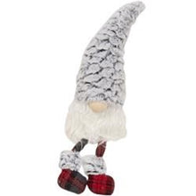 Load image into Gallery viewer, Small Dangle Leg Plush Fur Gnome w/Fluffy Hat
