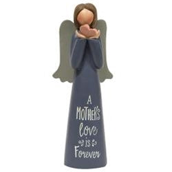 A Mother's Love Resin Angel