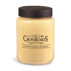 Crossroads Santa's Cookie Crumble Jar Candle 26oz