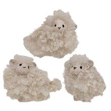 Load image into Gallery viewer, MINI HANDCRAFTED FUZZY SHEEP SET OF 3
