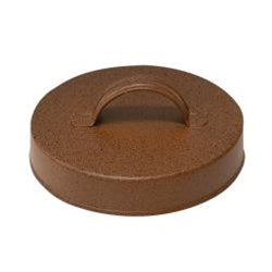 Rust & Black Finish Jar Lid w/ Handle