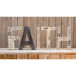 Faith Letters - 5 letter set