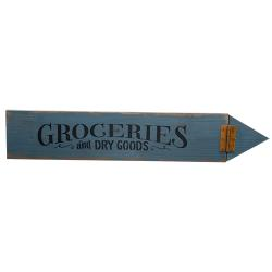 Groceries Arrow Sign