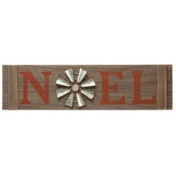 Noel Windmill Sign