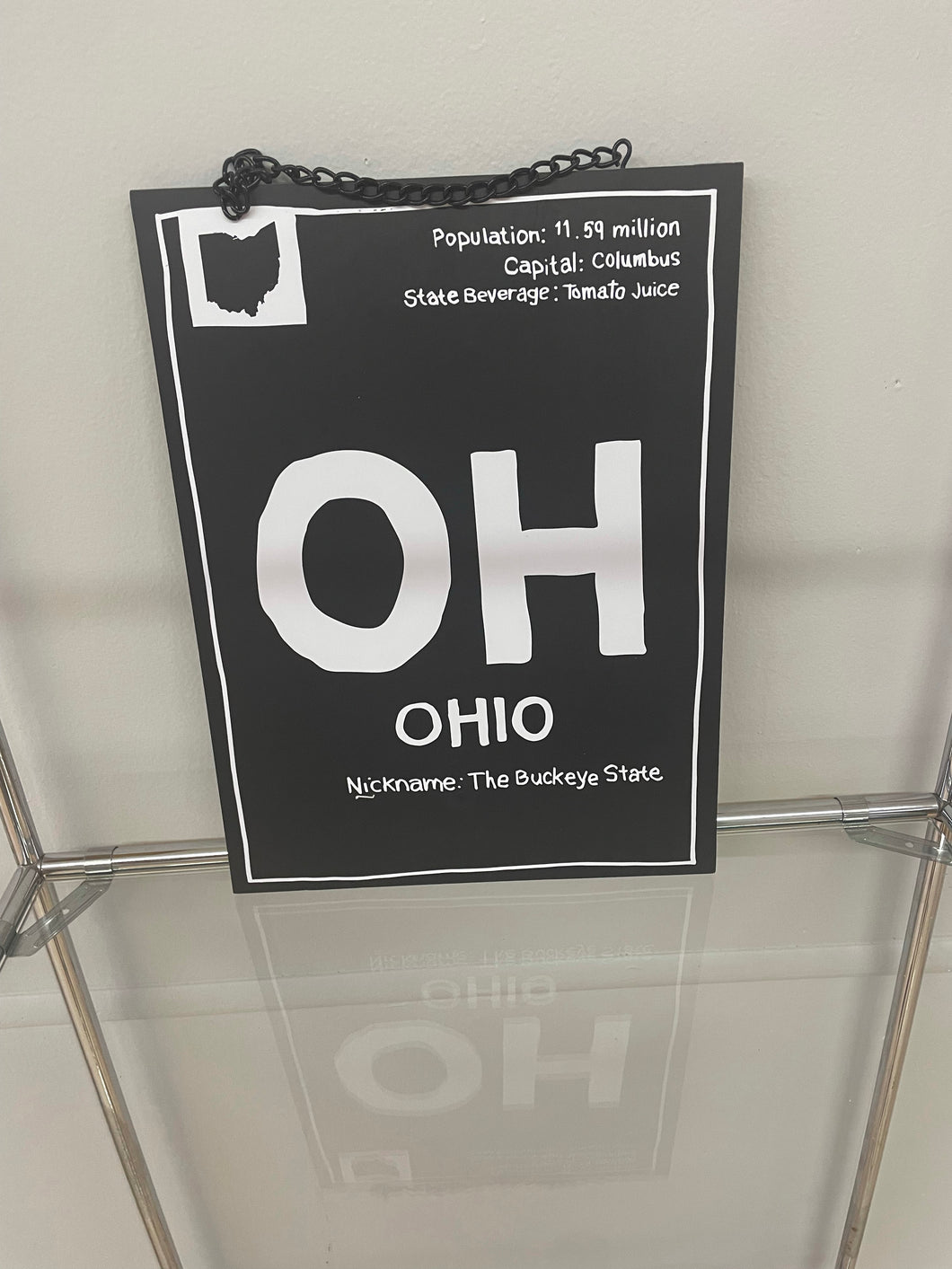 Ohio Hanging Sign