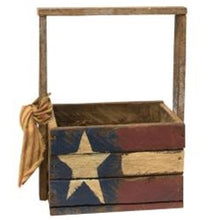 Load image into Gallery viewer, Wooden Americana Crate
