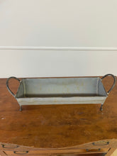 Load image into Gallery viewer, Galvanized Trough Planter
