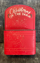 Load image into Gallery viewer, Christmas on the Farm Post Box
