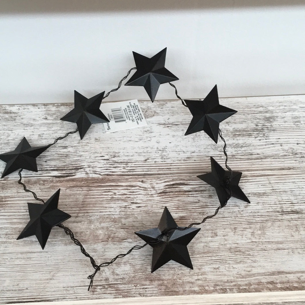 Metal Star Garland