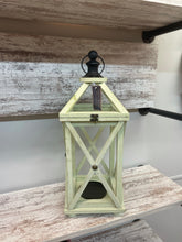 Load image into Gallery viewer, Crossbar Wooden Lantern
