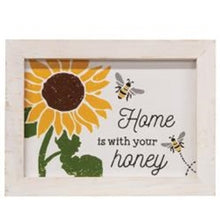 Load image into Gallery viewer, Home Is With Your Honey Sign
