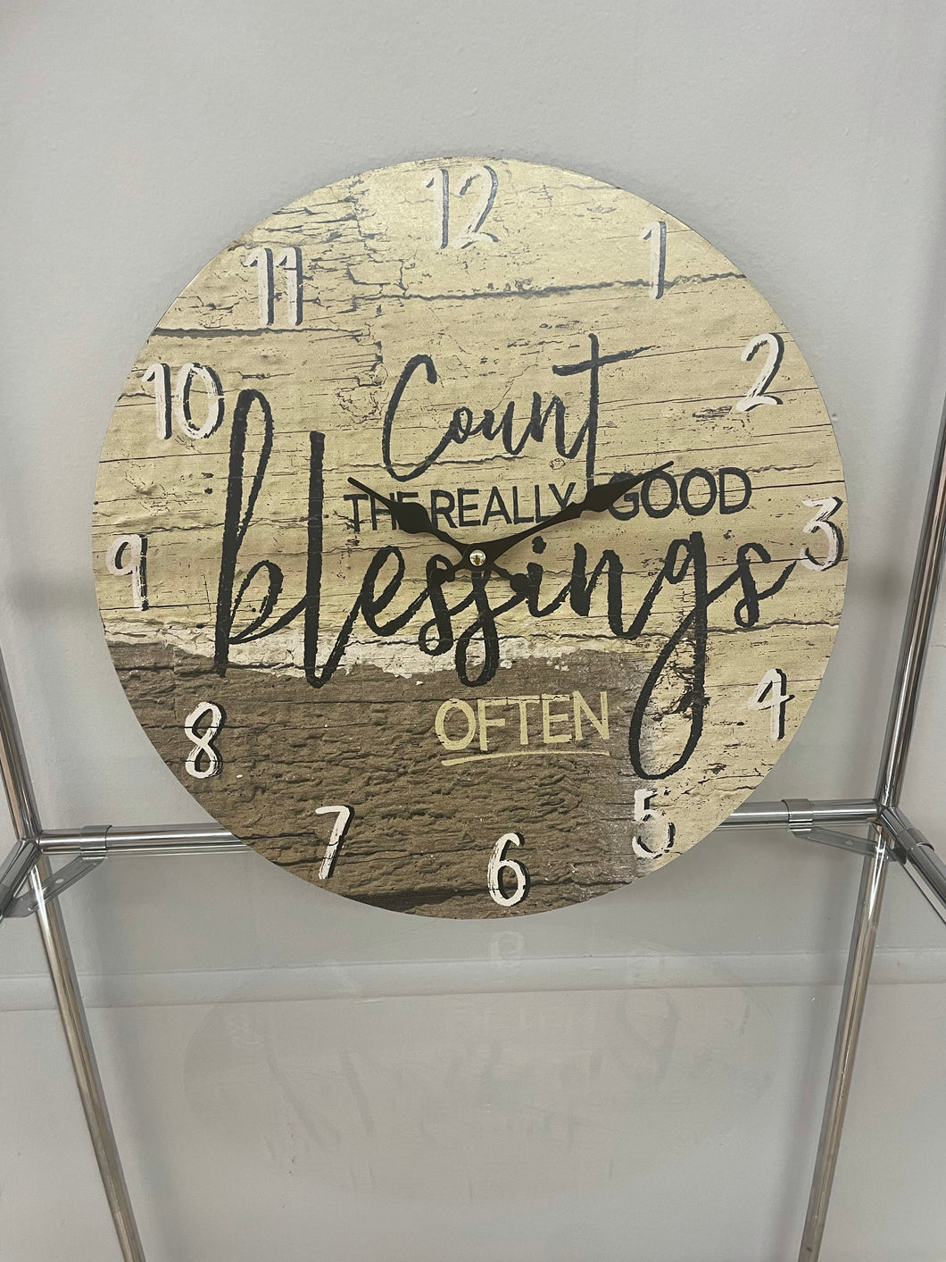 Count the Blessings Clock